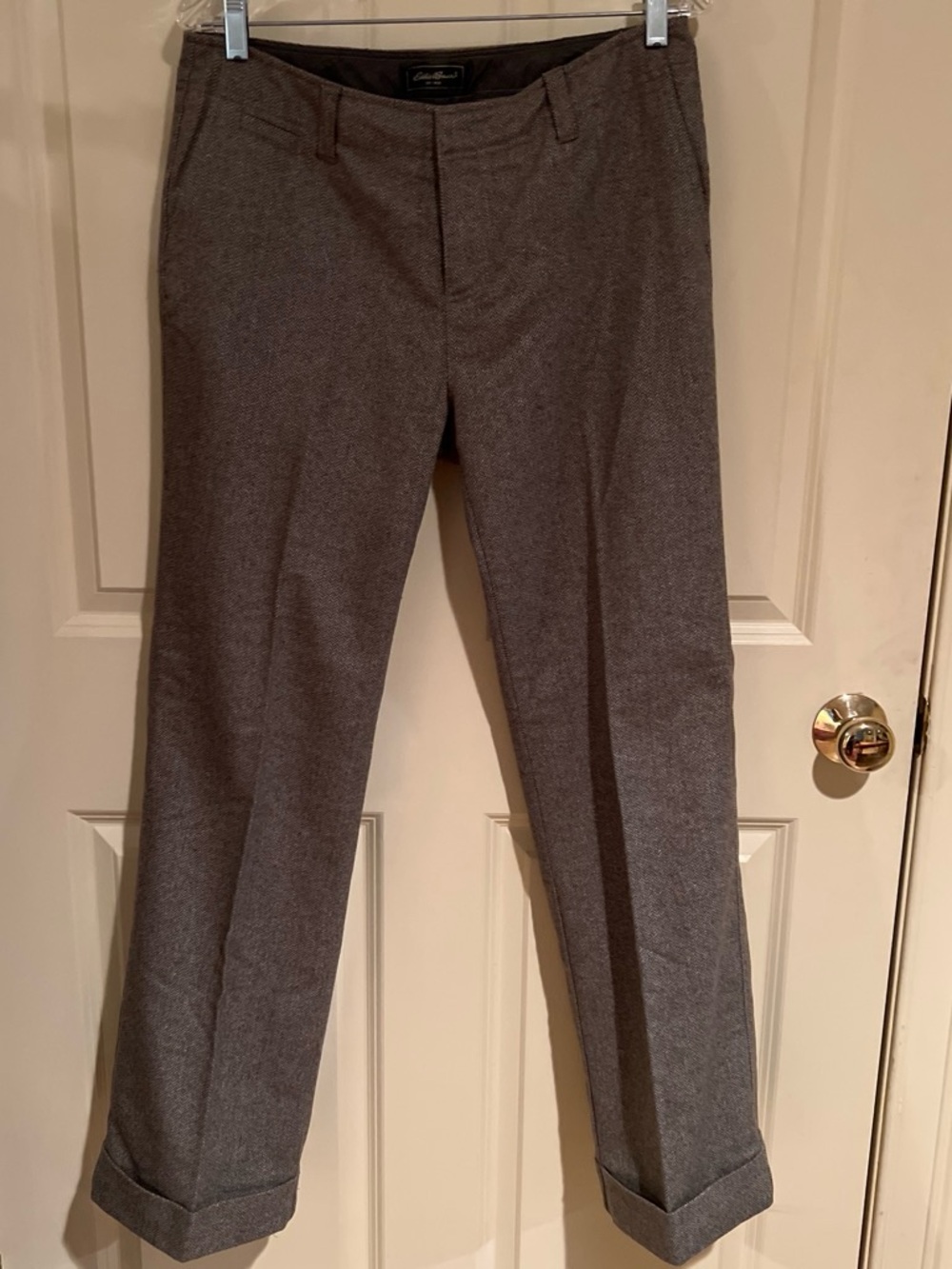 Eddie Bauer olive Herringbone women’s Dress Pants